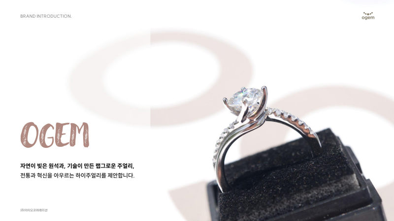 OGEM (㈜아이오코퍼레이션) 입점제안서 표지